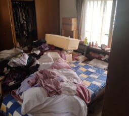 不用品回収 作業前の写真