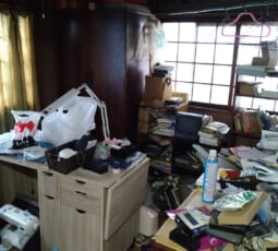 不用品回収 作業前の写真