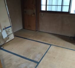 不用品回収 撤去後の写真