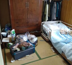 不用品回収 作業前の写真