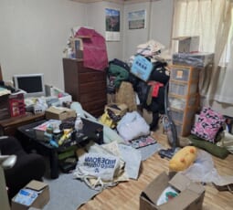 不用品回収 作業前の写真