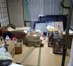 不用品回収 作業前の写真