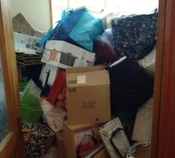 不用品回収 作業前の写真