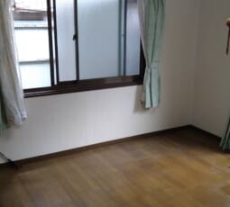 不用品回収　 撤去後の写真