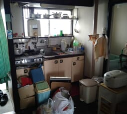 不用品回収 作業前の写真