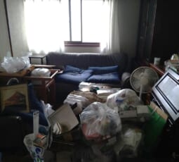 不用品回収 作業前の写真