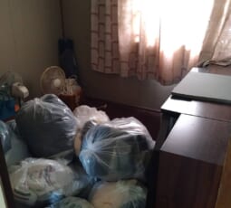 不用品回収 作業前の写真