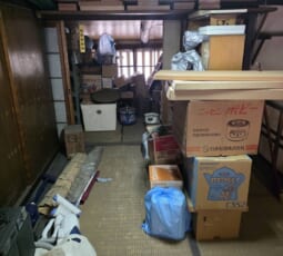 不用品回収 作業前の写真
