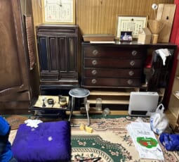 遺品整理 作業前の写真
