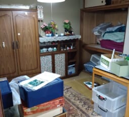 お部屋の丸ごと片付け・生前整理 作業前の写真