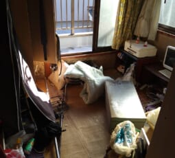 お部屋の片付け 作業前の写真