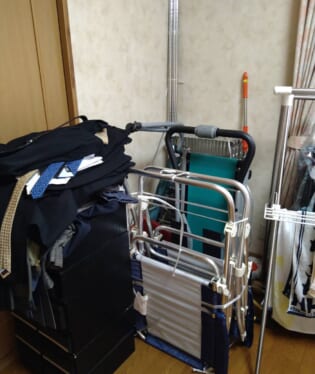 大阪府柏原市 R様の不用品回収作業前のご自宅の写真