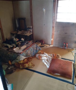 奈良 G様の不用品回収作業前のご自宅の写真