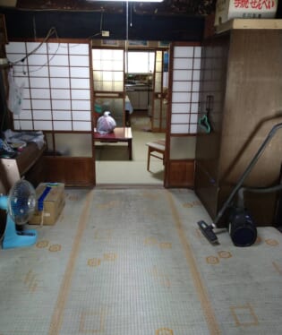 奈良県吉野郡下市町 T様の遺品整理作業前のご自宅の写真