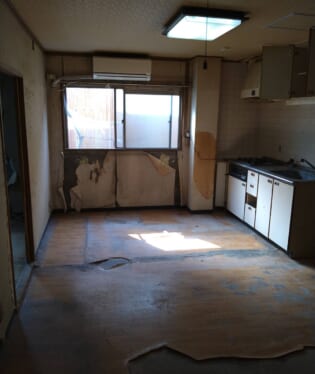 奈良県宇陀郡曽爾村 C様の遺品整理作業後のご自宅の写真