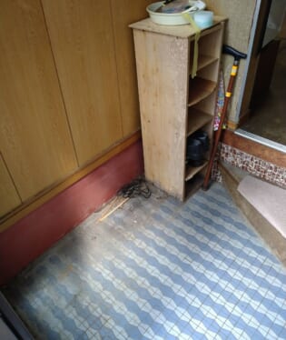 奈良県五條市 I様の不用品回収作業後のご自宅の写真