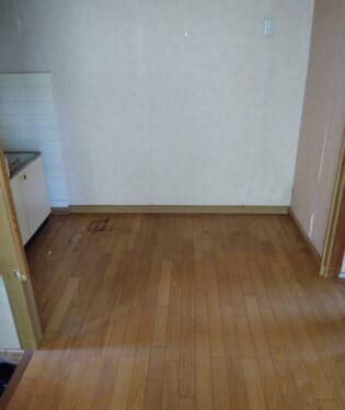 京都府宇治市　D様の不用品回収作業後のご自宅の写真
