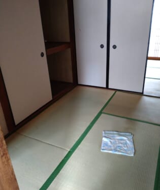 大阪府東大阪市 B様の遺品整理作業後のご自宅の写真