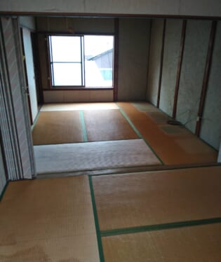 大阪府大阪市生野区　F様の不用品回収作業後のご自宅の写真