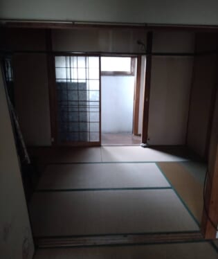 大阪府大阪市住吉区　G様の不用品回収作業後のご自宅の写真