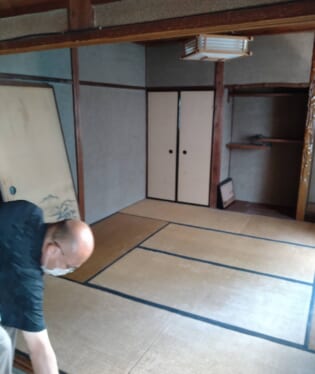 大阪府摂津市 I様の遺品整理作業後のご自宅の写真