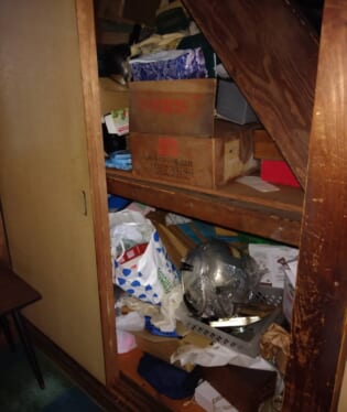 大阪府大阪市東成区 H様の不用品回収作業前のご自宅の写真