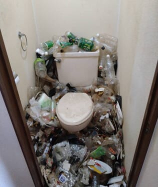 大阪 Y様のゴミ屋敷片付け前のご自宅の写真