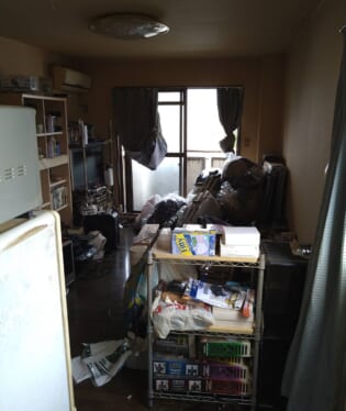 大阪 F様のゴミ屋敷片付け後のご自宅の写真