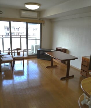 大阪府泉南郡岬町 A様の不用品回収作業前のご自宅の写真