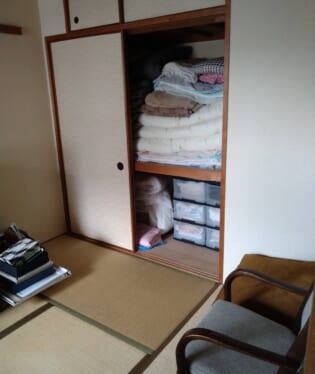 大阪府泉南市 B様の不用品回収作業前のご自宅の写真