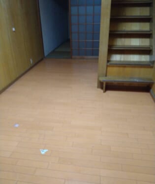 大阪府大阪市東成区 I様の遺品整理作業後のご自宅の写真