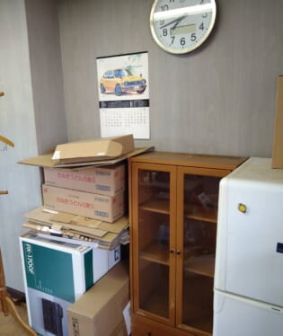 奈良県生駒郡三郷町 G様の不用品回収作業前のご自宅の写真