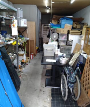 大阪府豊能郡豊能町 Z様の不用品回収作業前のご自宅の写真