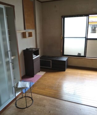 大阪府大阪市平野区 T様の不用品回収作業前のご自宅の写真