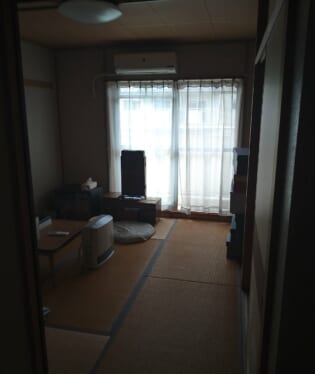 大阪府堺市 U様の不用品回収作業前のご自宅の写真