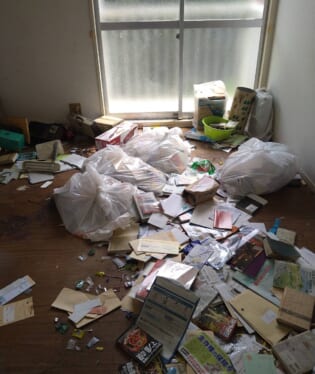 京都 H様の不用品回収作業前のご自宅の写真