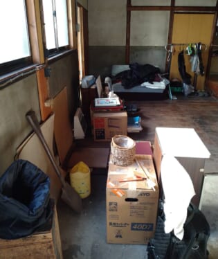 奈良県吉野郡大淀町 E様の遺品整理作業前のご自宅の写真