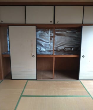 奈良県生駒郡安堵町 F様の不用品回収作業後のご自宅の写真