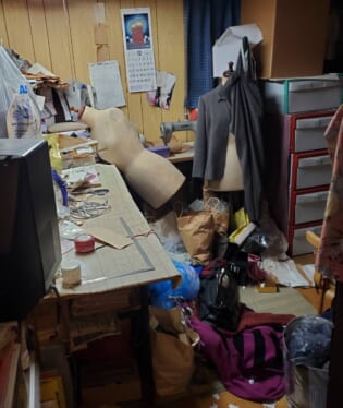 大阪府交野市 M様の不用品回収作業前のご自宅の写真