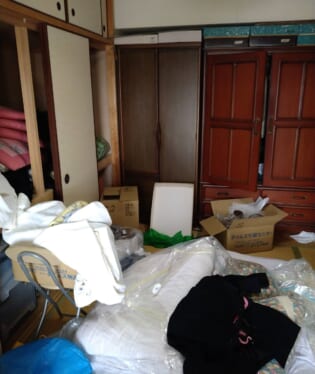 大阪府大阪市西淀川区 M様の不用品回収作業前のご自宅の写真