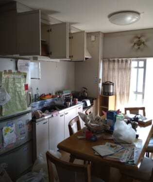 奈良県葛城市 M様の不用品回収作業前のご自宅の写真