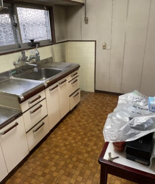 大阪府豊中市 T様の不用品回収作業後のご自宅の写真