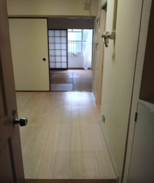 大阪府大阪市西区 R様の不用品回収作業後のご自宅の写真