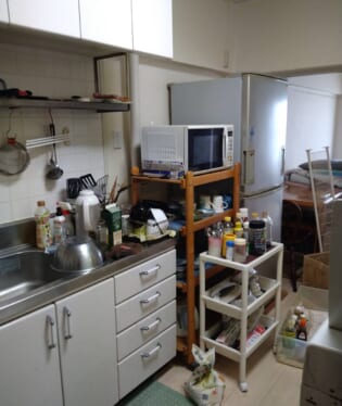 奈良県奈良市 Y様の不用品回収作業前のご自宅の写真