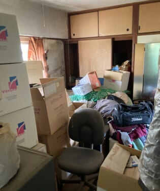 奈良県奈良市 S様の遺品整理作業前のご自宅の写真
