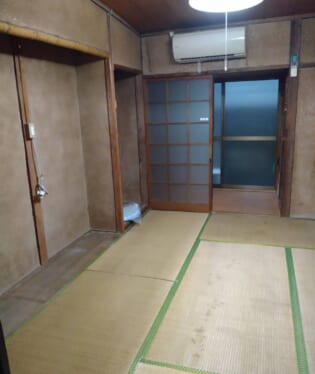 大阪府大阪市東成区 F様の不用品回収作業後のご自宅の写真