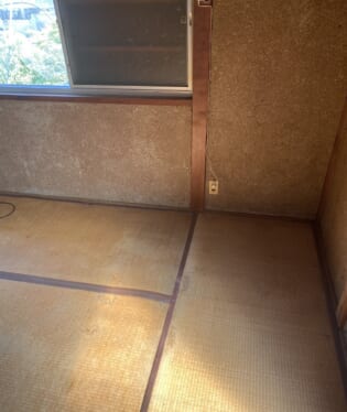 京都府八幡市 I様の不用品回収作業後のご自宅の写真