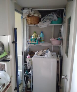奈良県奈良市 K様の遺品整理作業前のご自宅の写真