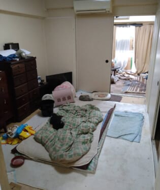 大阪 J様の特殊清掃作業前のご自宅の写真