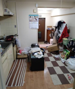 京都 J様の特殊清掃作業前のご自宅の写真